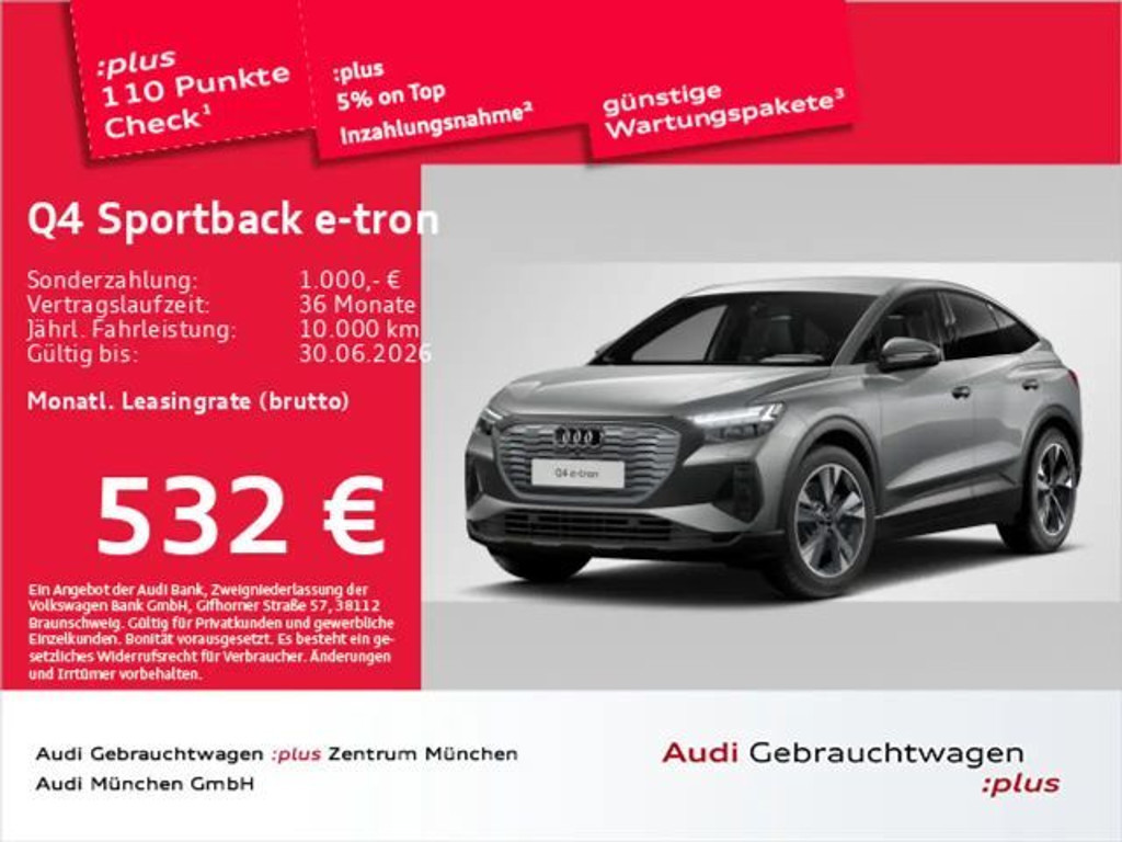 Audi Q4 e-tron S-Line