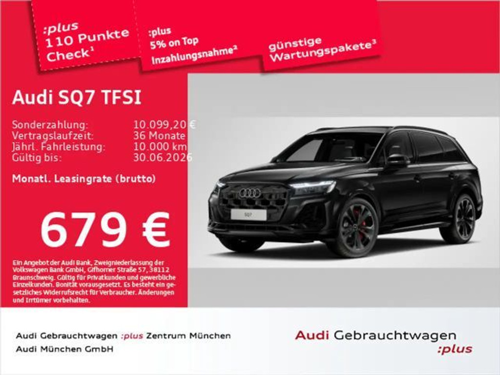 Audi SQ7 UPE:155" Pano/StdHzg/ACC/AHK/HuD