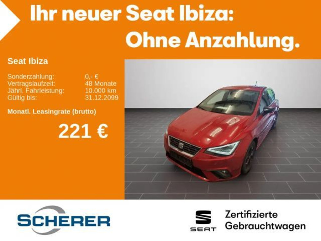 Seat Ibiza FR-lijn 1.0 TSI