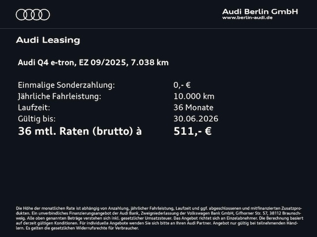 Audi Q4 e-tron