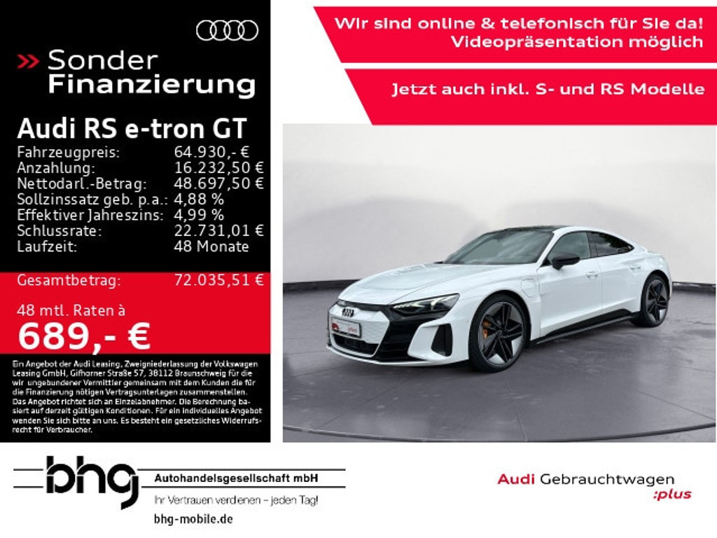 Audi RS e-tron GT Quattro