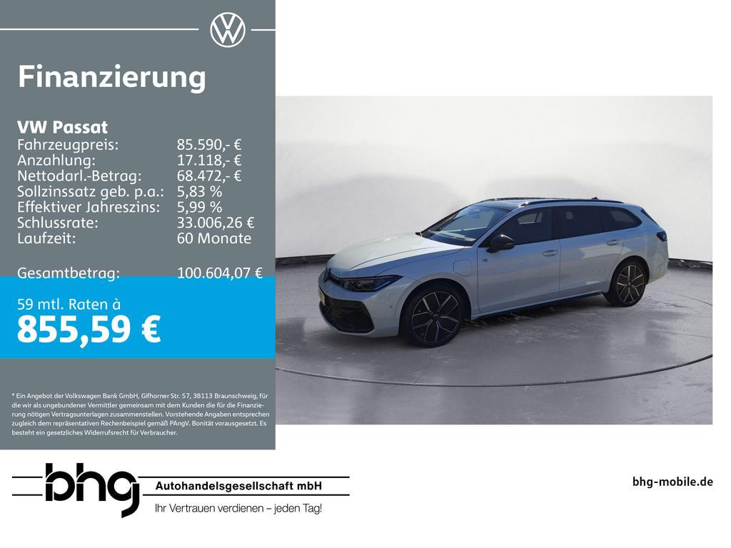 Volkswagen Passat R-Line eHybrid