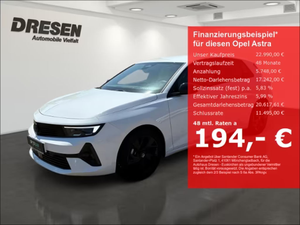 Opel Astra Grand Sport GS-Line