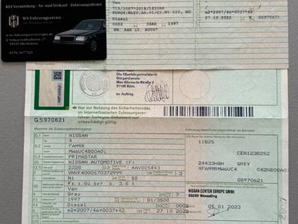 Nissan Primastar
