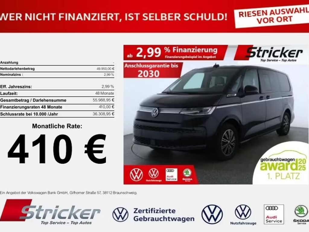 Volkswagen Multivan Style 2.0 TDI Lang T7