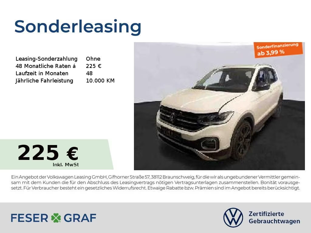 Volkswagen T-Cross DSG Style 1.5 TSI