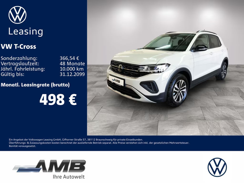 Volkswagen T-Cross DSG 1.0 TSI