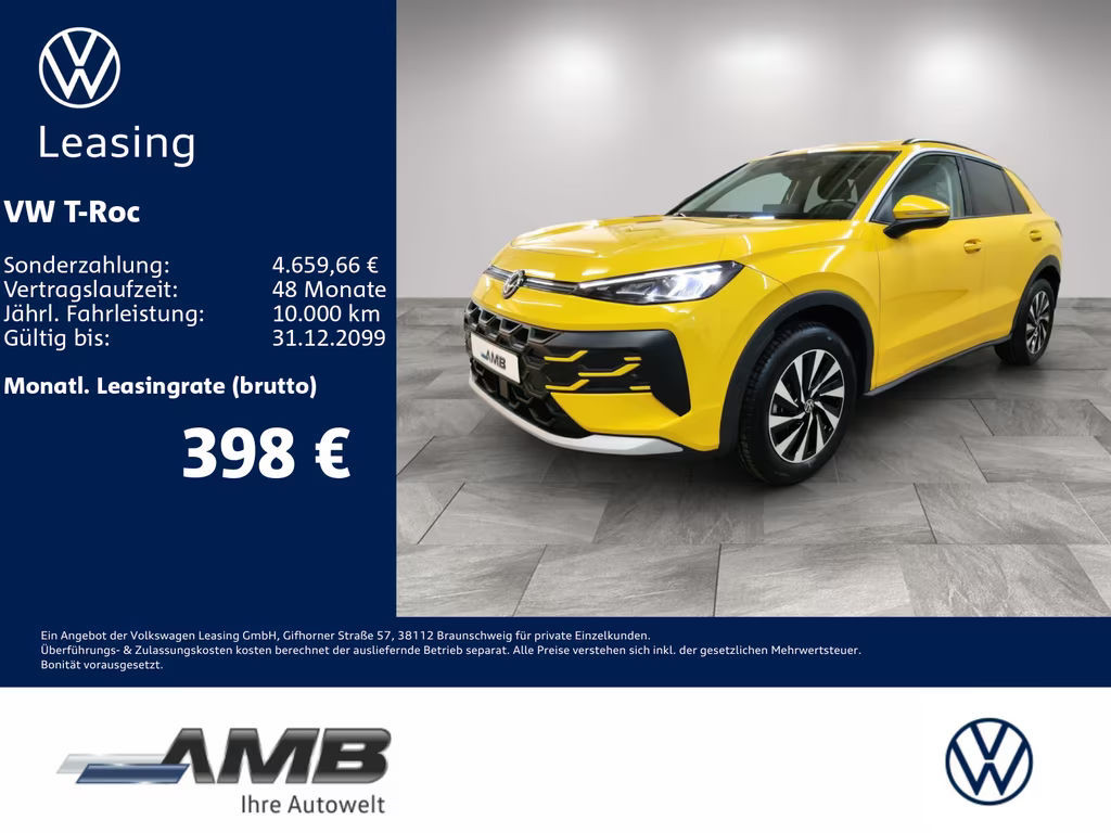 Volkswagen T-Roc Life 1.5 eTSI