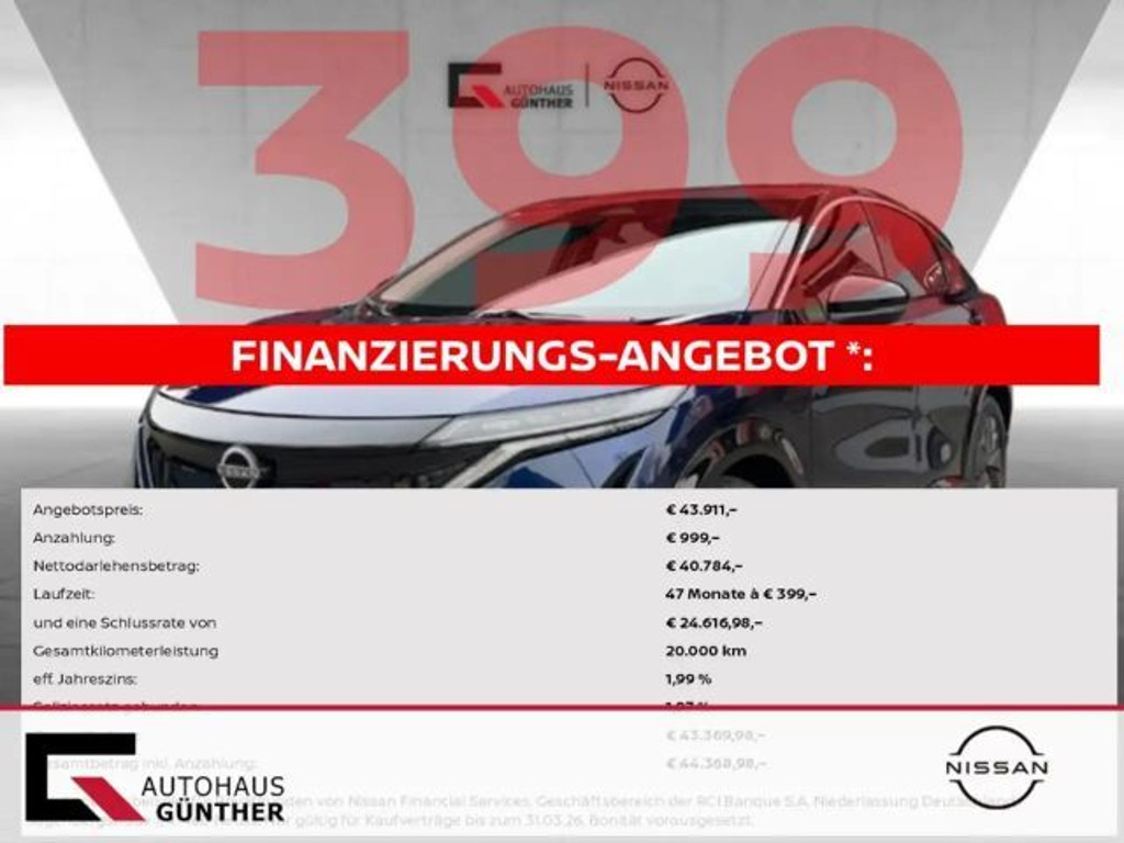 Nissan Ariya 87 kWh Evolve