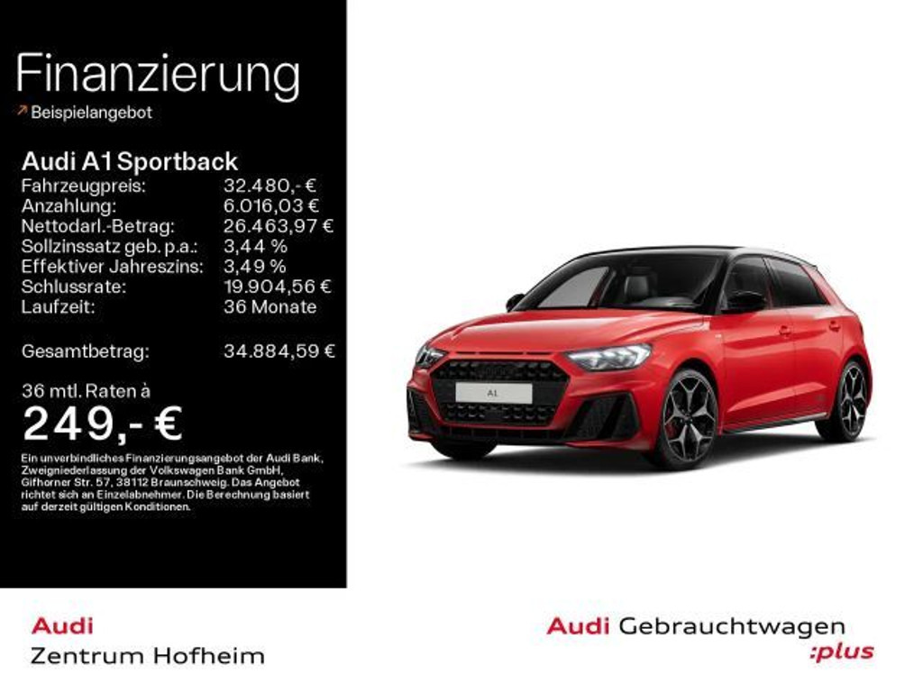 Audi A1 S-Line 40 TFSI