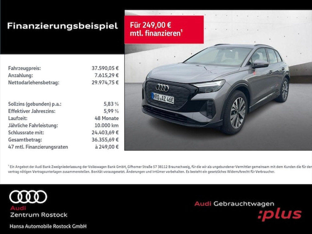 Audi Q4 e-tron 40