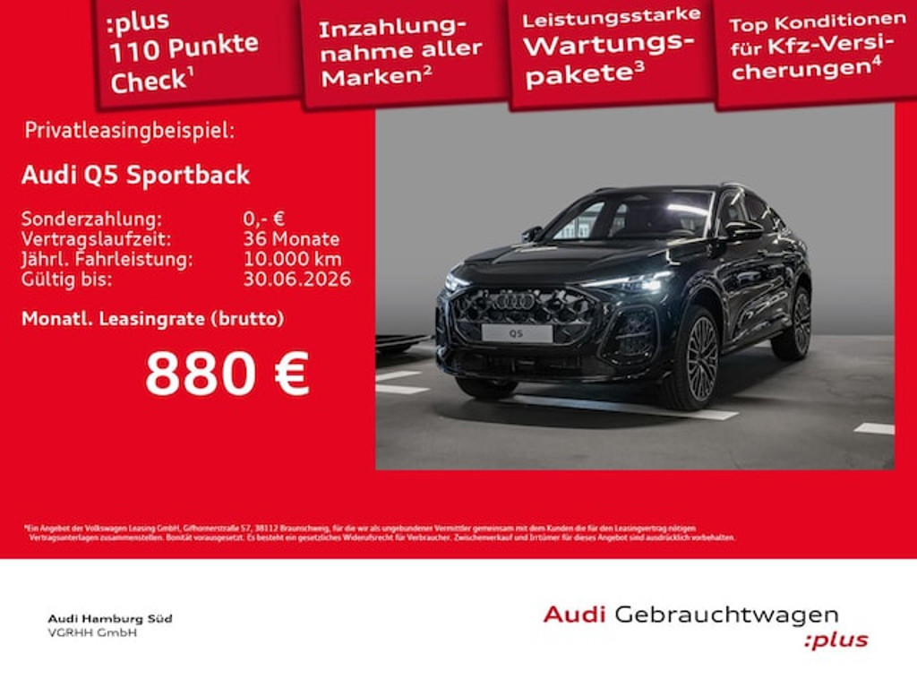 Audi Q5 Sportback Quattro S-Tronic