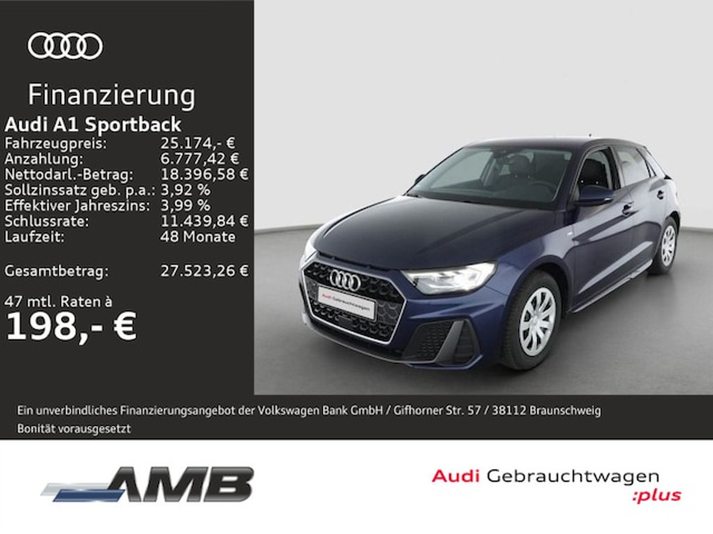 Audi A1 Sportback S-Line 30 TFSI