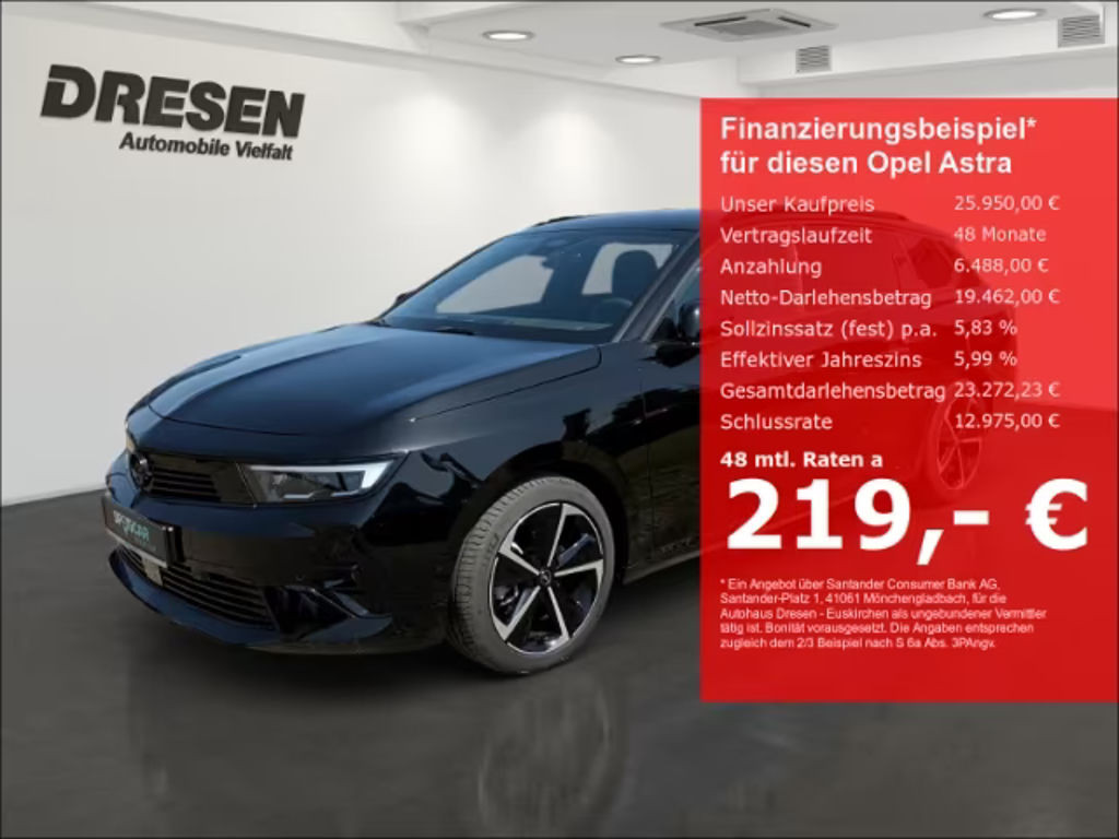 Opel Astra Sports Tourer Grand Sport Hybrid GS-Line