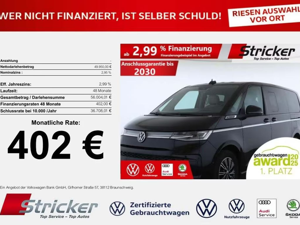 Volkswagen Multivan Style 2.0 TDI Lang T7