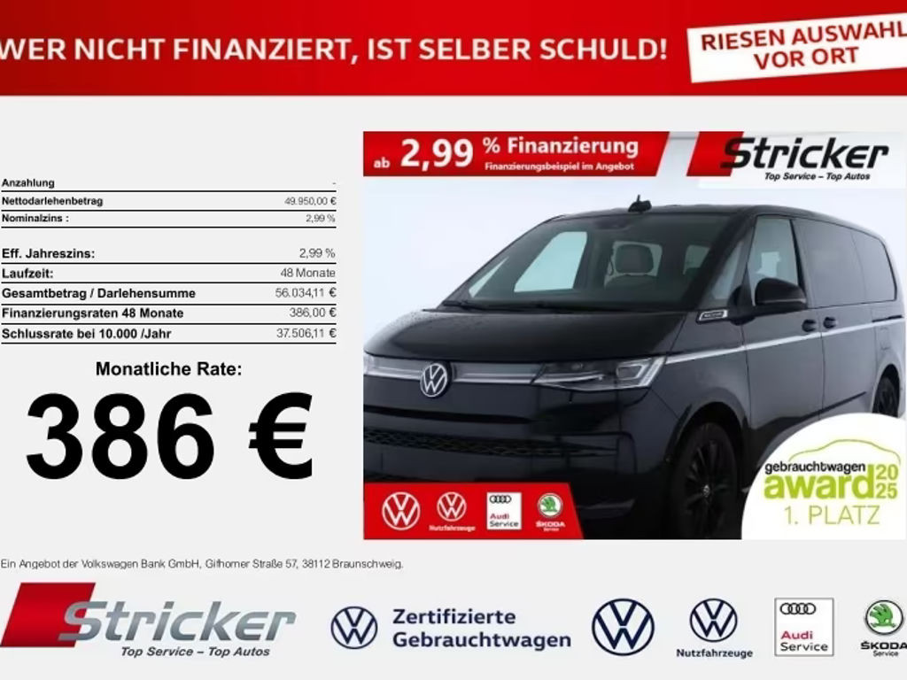 Volkswagen Multivan Style 2.0 TDI Lang T7