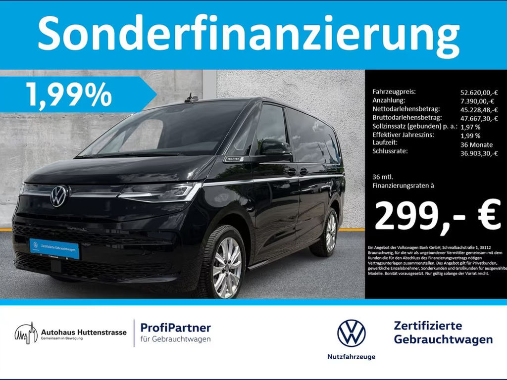 Volkswagen Multivan DSG Style 2.0 TDI Lang T7