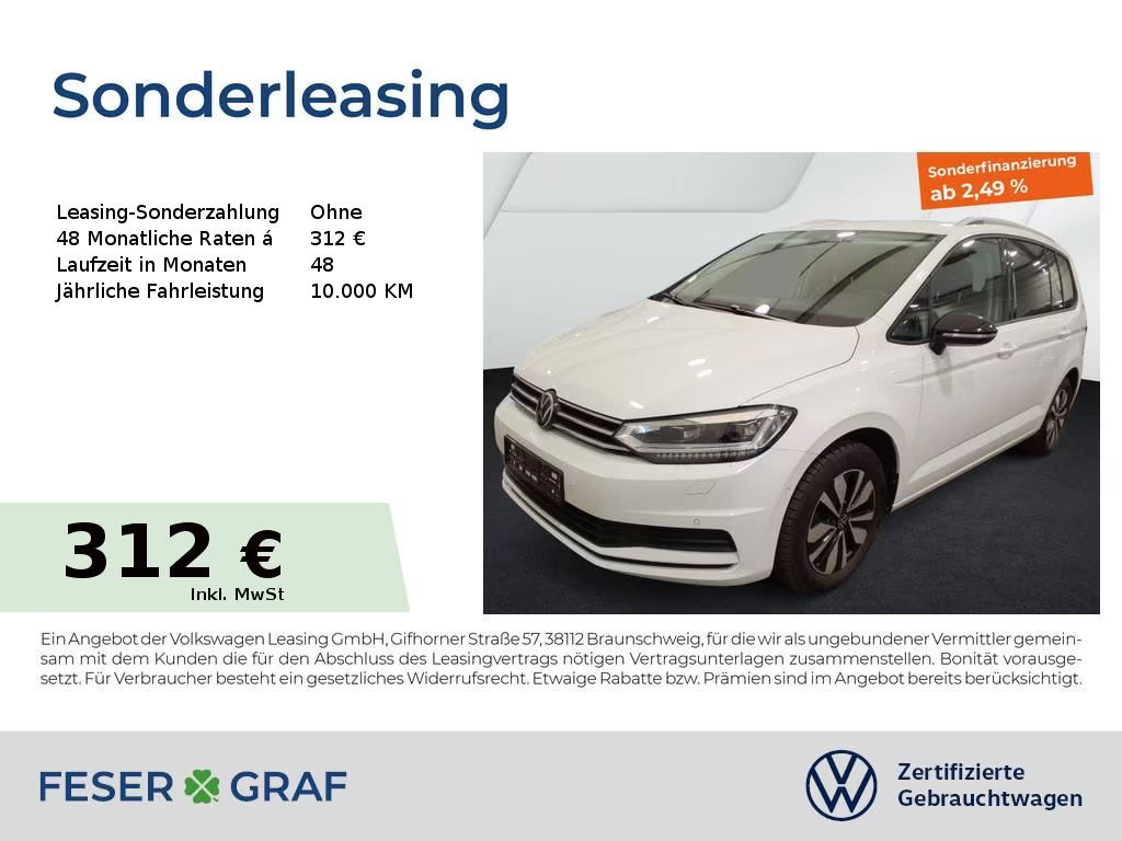 Volkswagen Touran DSG 1.5 TSI