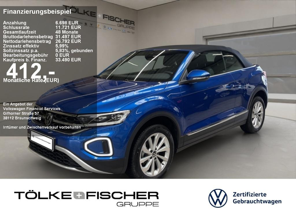 Volkswagen T-Roc Style Cabriolet 1.5 TSI