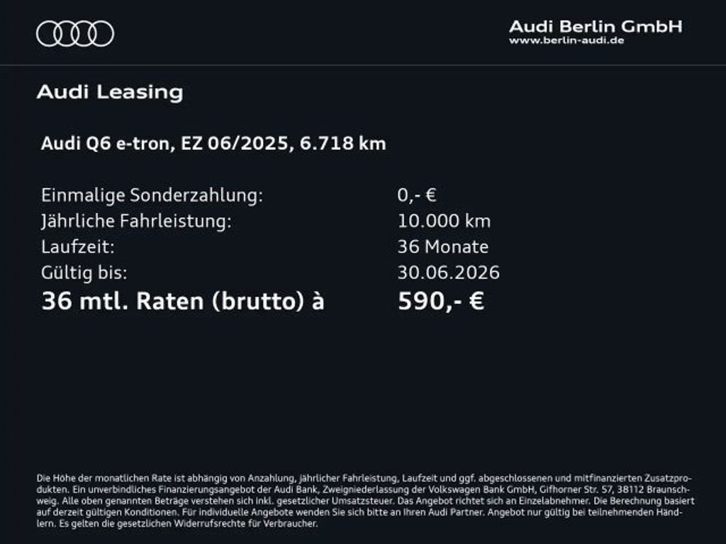 Audi Q6 e-tron