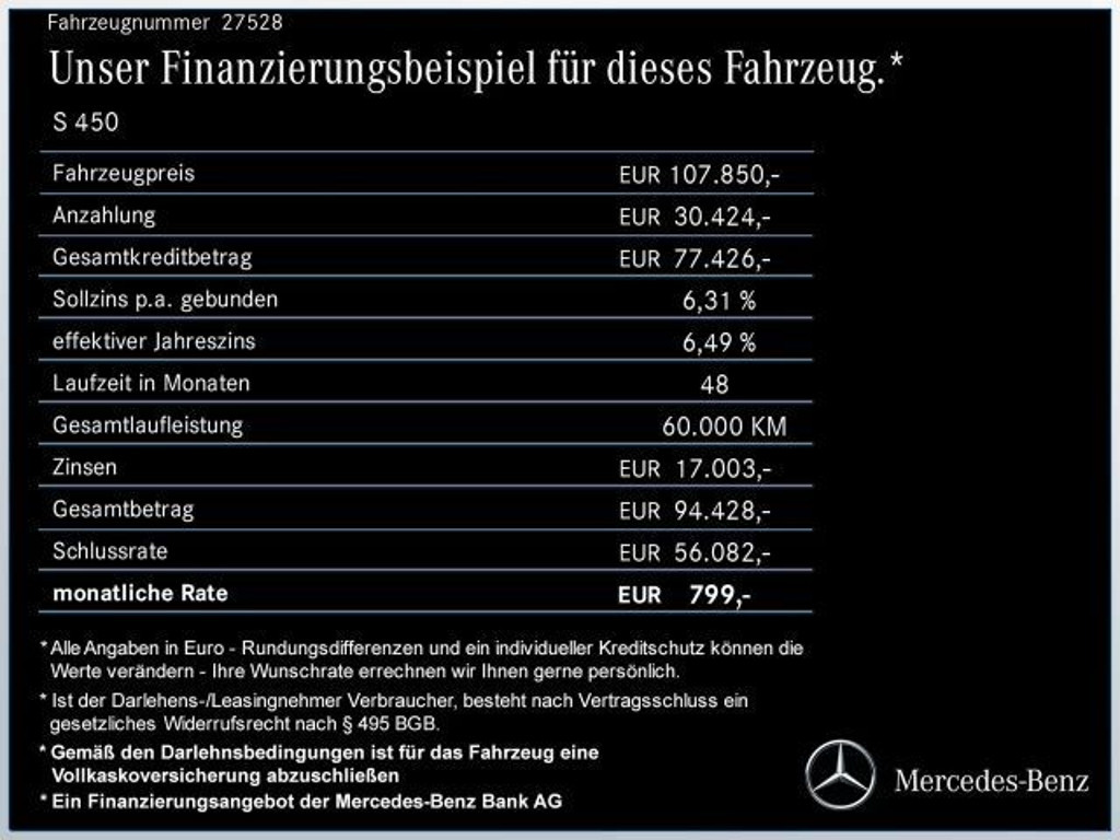 Mercedes-Benz S-Klasse
