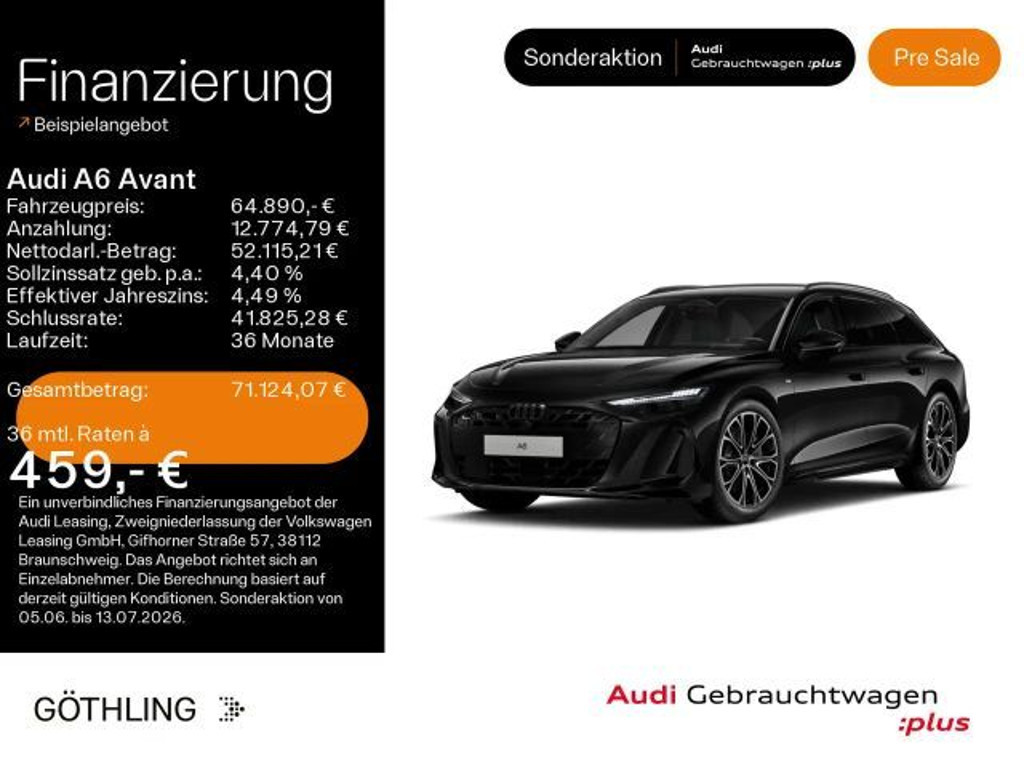 Audi A6 Quattro S-Line 55 TFSI