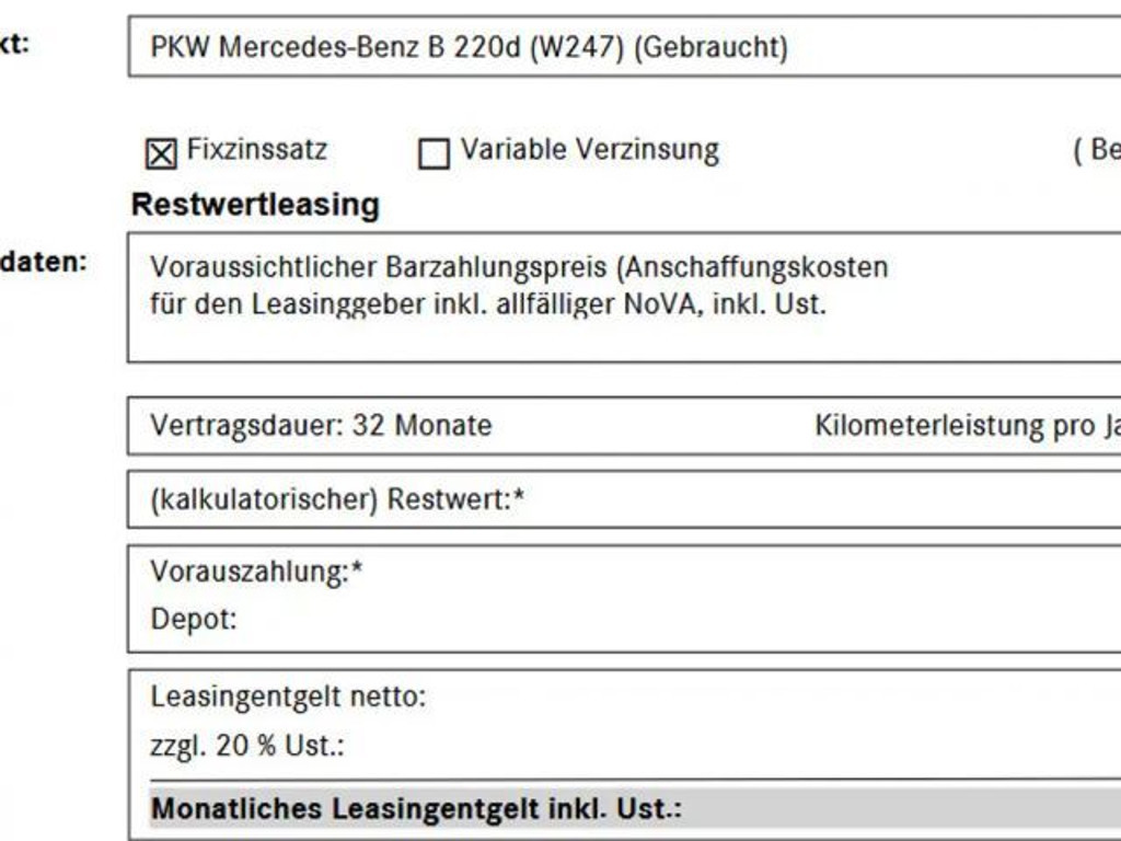 Mercedes-Benz B-Klasse