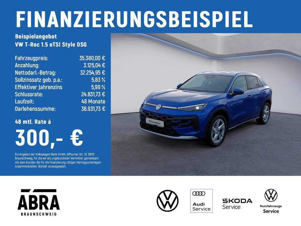 Volkswagen T-Roc DSG Style 1.5 eTSI