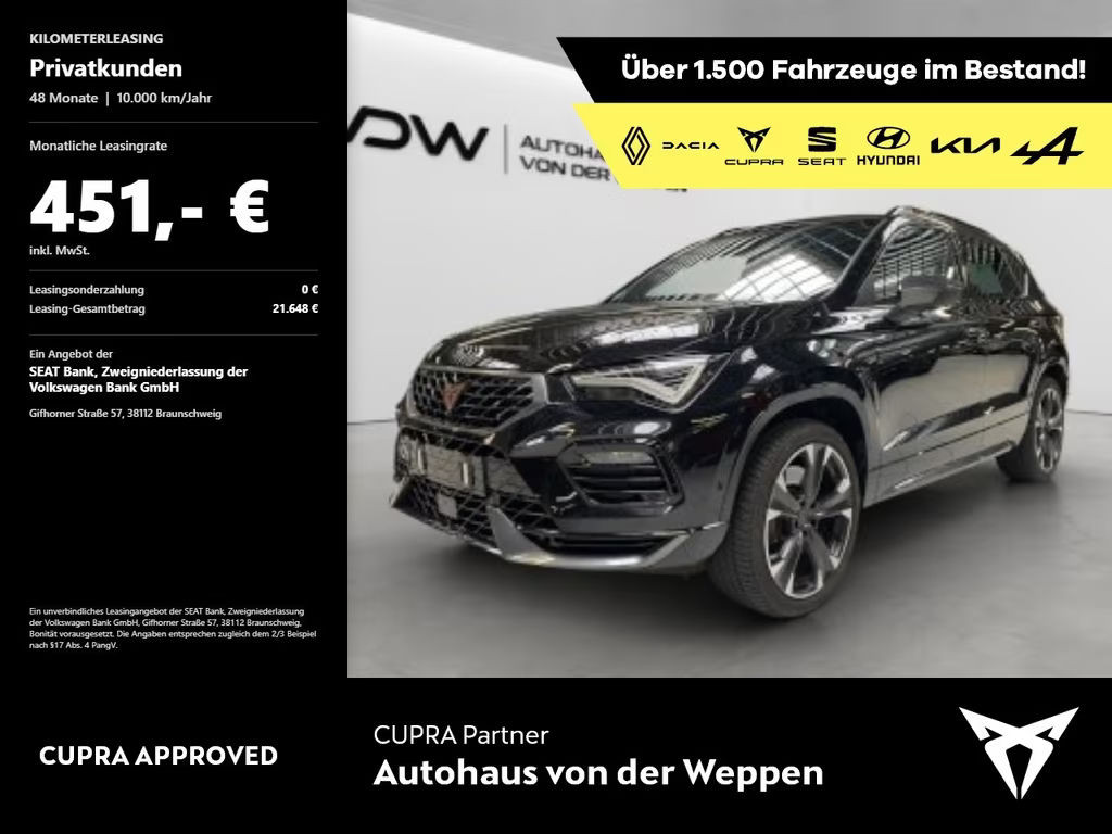 Cupra Ateca 4Drive VZ