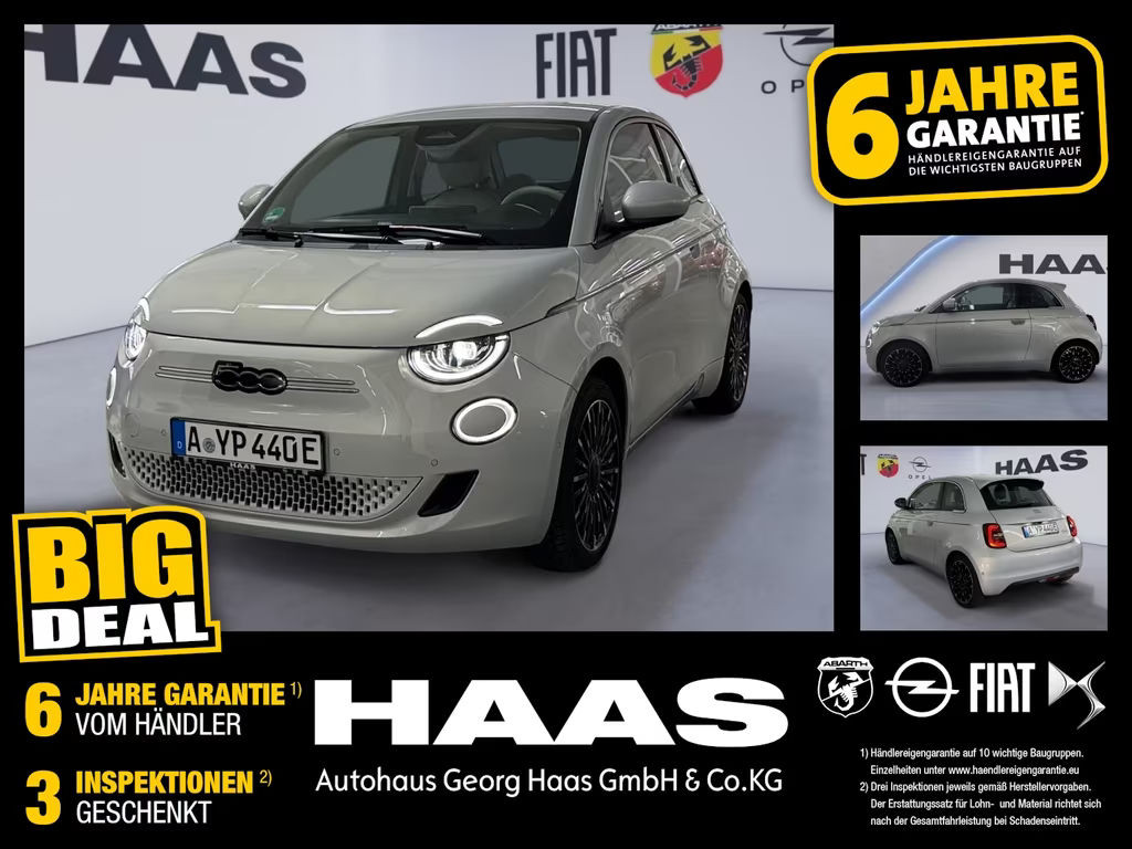 Fiat 500e La Prima