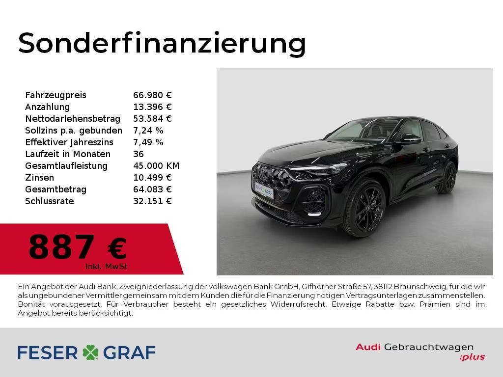 Audi Q5 Sportback Quattro S-Tronic