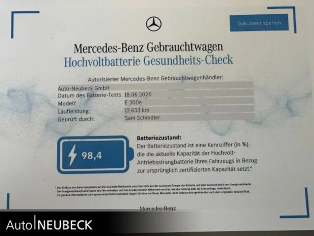 Mercedes-Benz E-Klasse