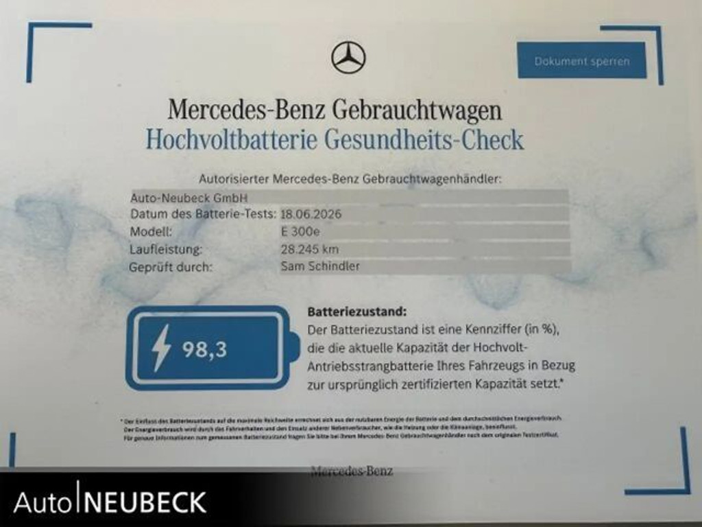 Mercedes-Benz E-Klasse