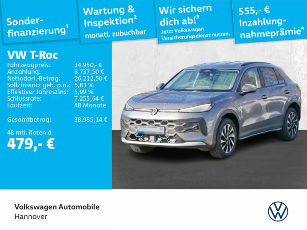 Volkswagen T-Roc DSG Style 1.5 eTSI