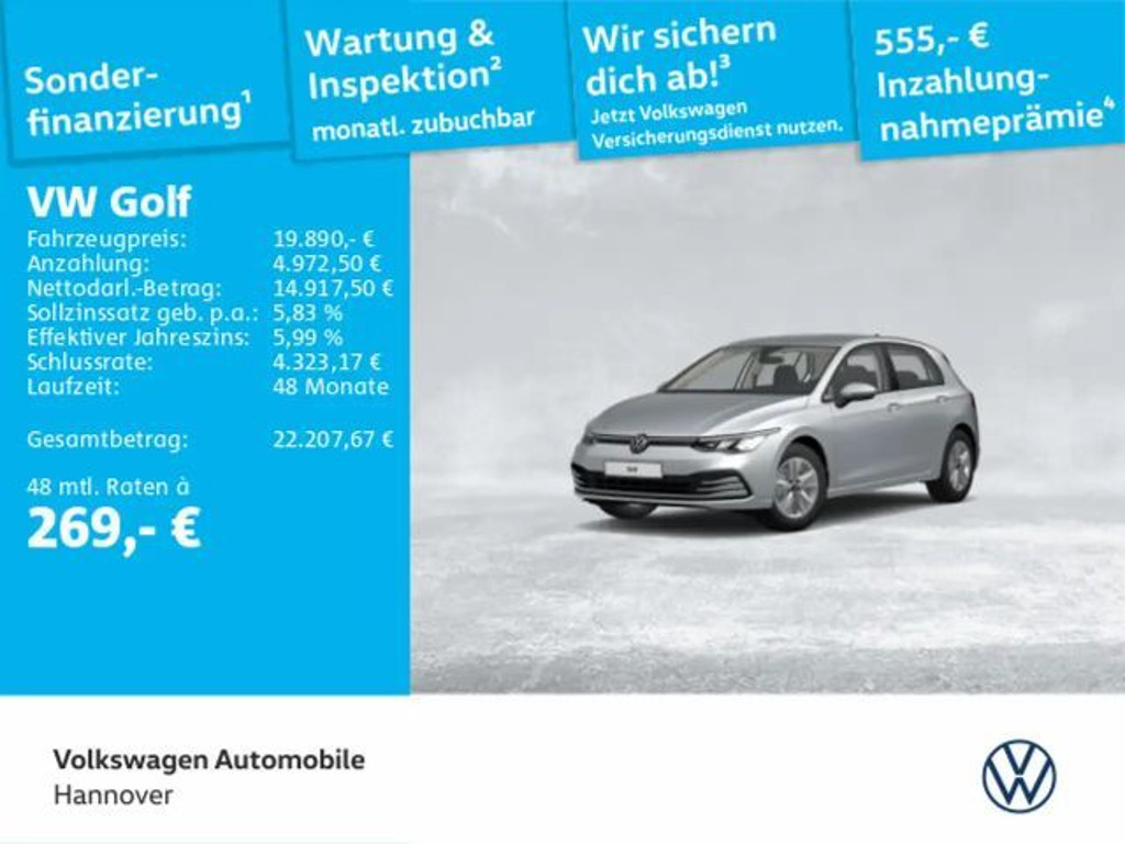 Volkswagen Golf Life Golf VIII 2.0 TDI