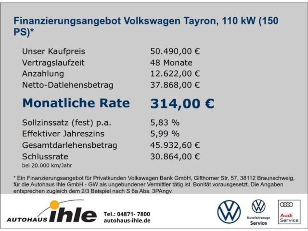 Volkswagen Tayron