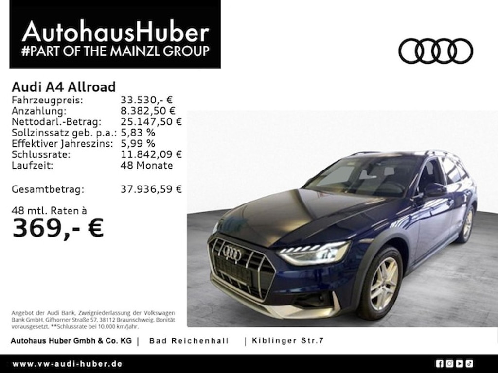 Audi A4 allroad Quattro S-Tronic 40 TDI