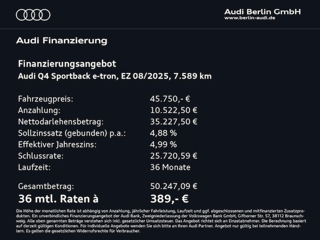 Audi Q4 e-tron