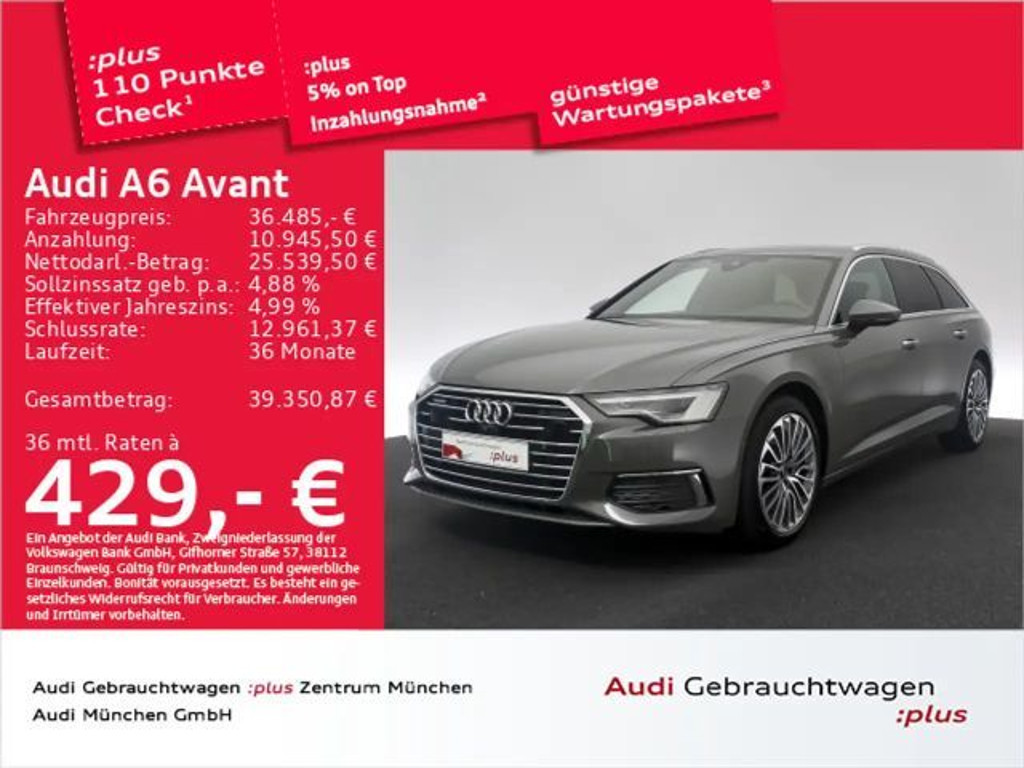 Audi A6 Quattro Hybride 50 TFSI