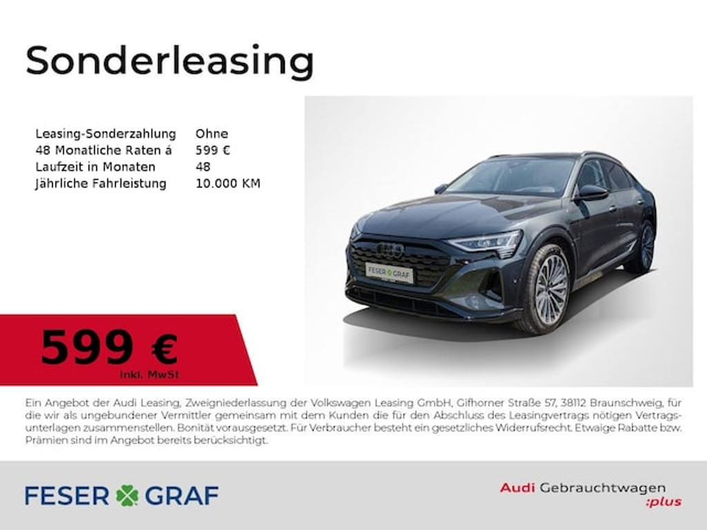 Audi Q8 e-tron Sportback Quattro 50