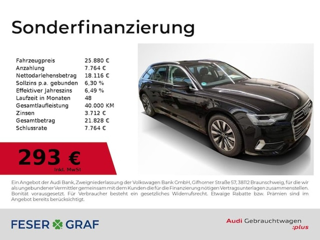 Audi A6 Avant S-Tronic 40 TDI