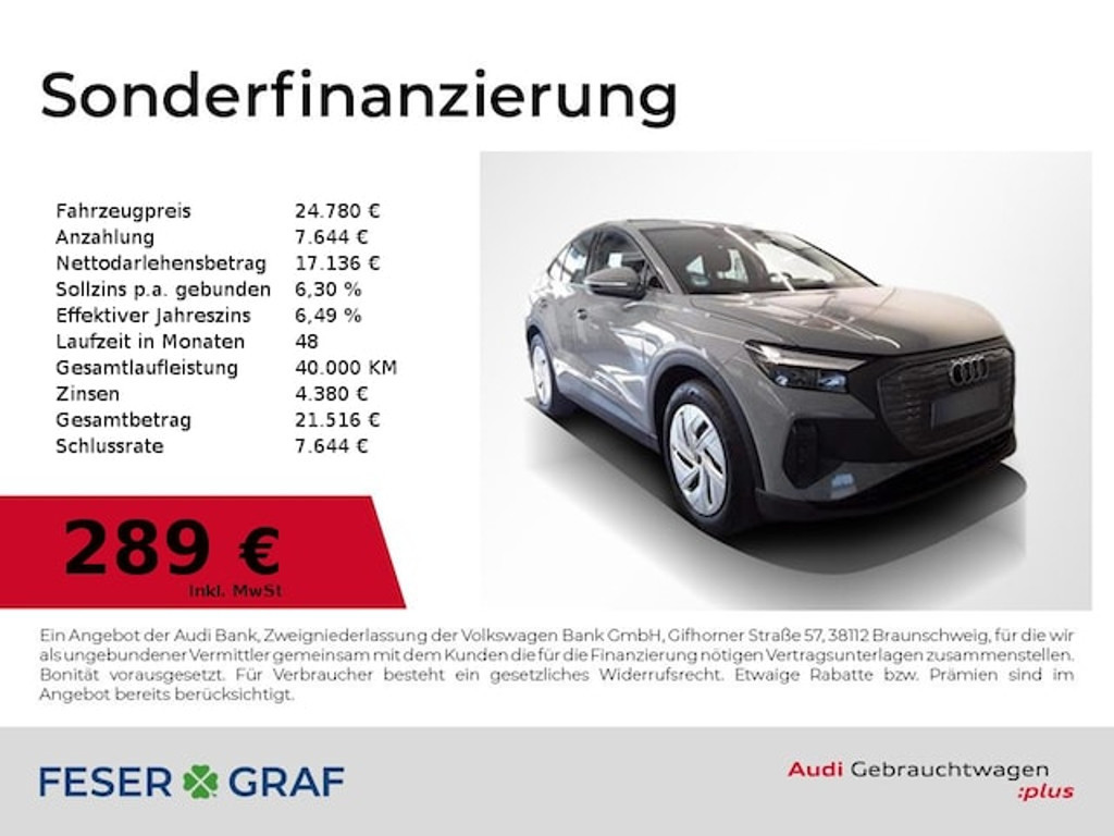 Audi Q4 e-tron Sportback 35