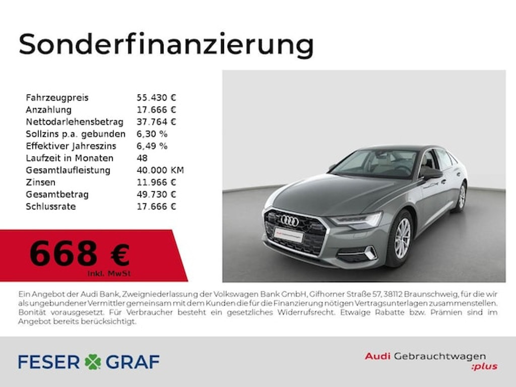 Audi A6 Sedan Quattro 50 TDI