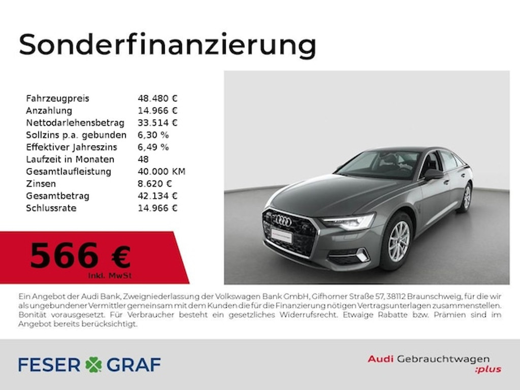 Audi A6 Sedan Quattro 50 TDI