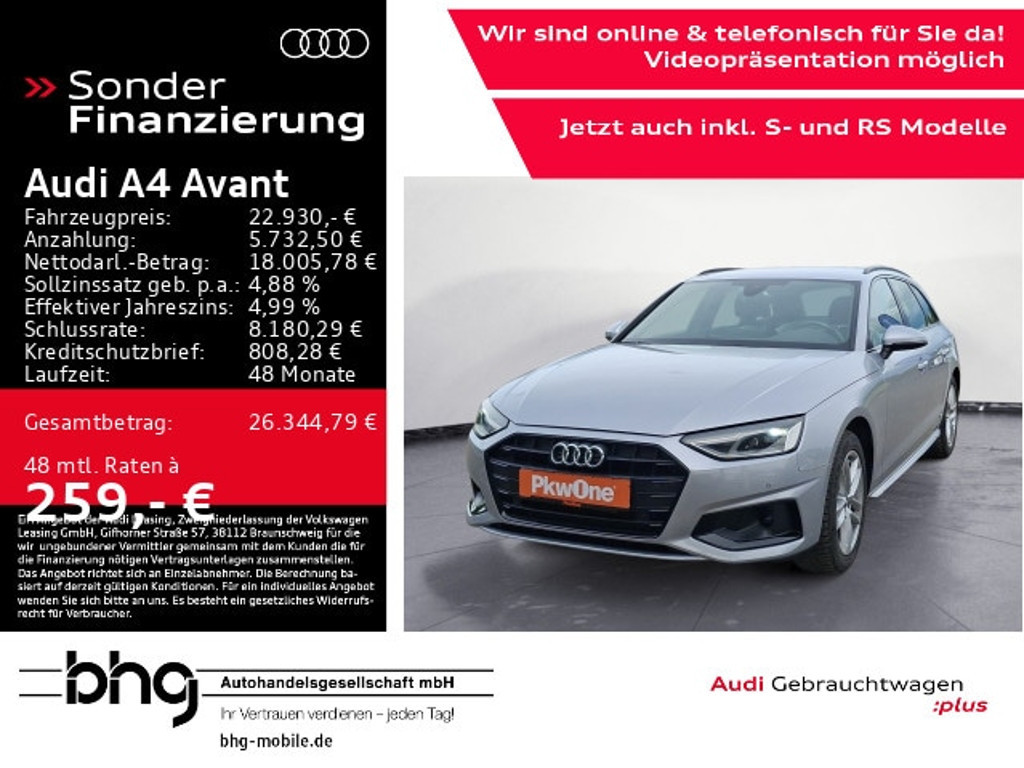 Audi A4 Avant S-Tronic 35 TDI