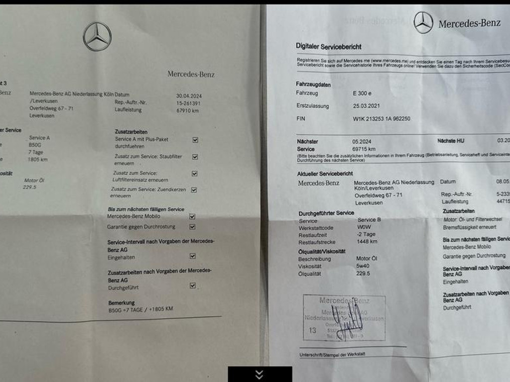 Mercedes-Benz E-Klasse