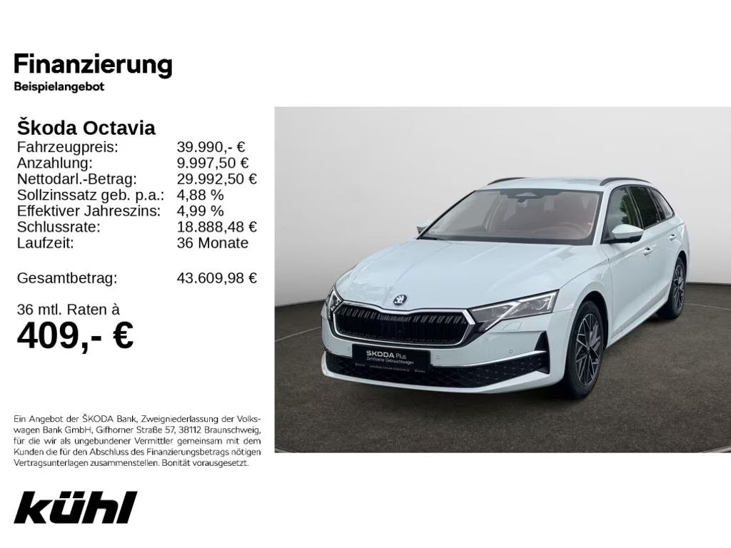 Skoda Octavia Combi 2.0 TDI Selection