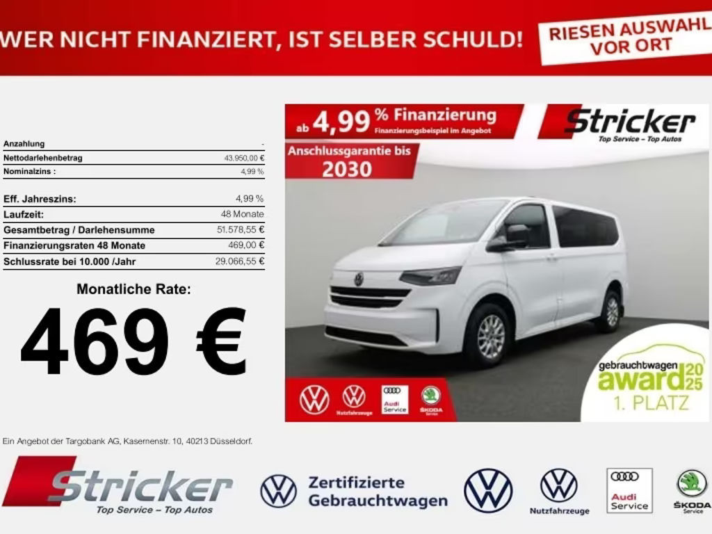 Volkswagen Caravelle DSG Life 2.0 TDI T7