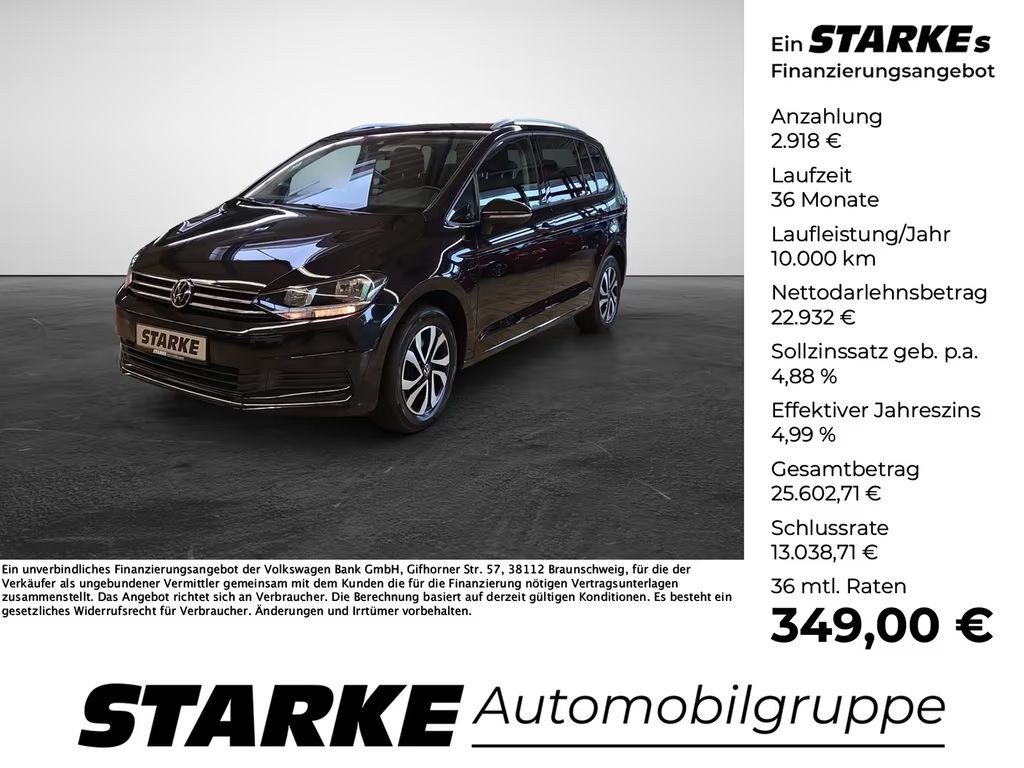 Volkswagen Touran DSG 1.5 TSI
