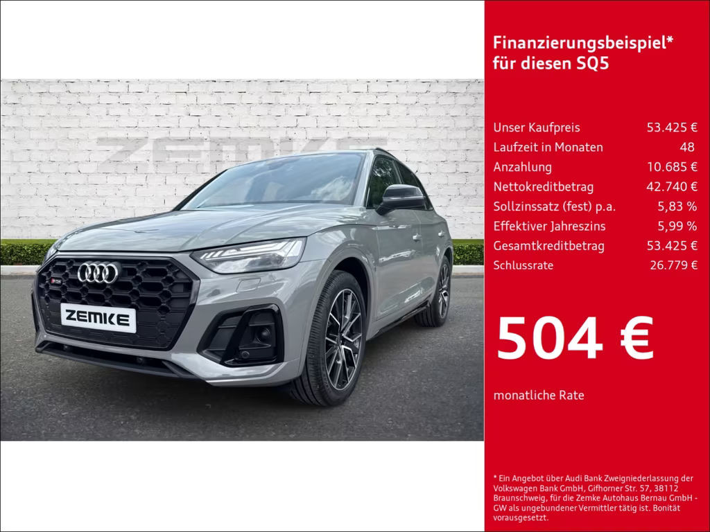 Audi SQ5 Quattro 3.0 TDI